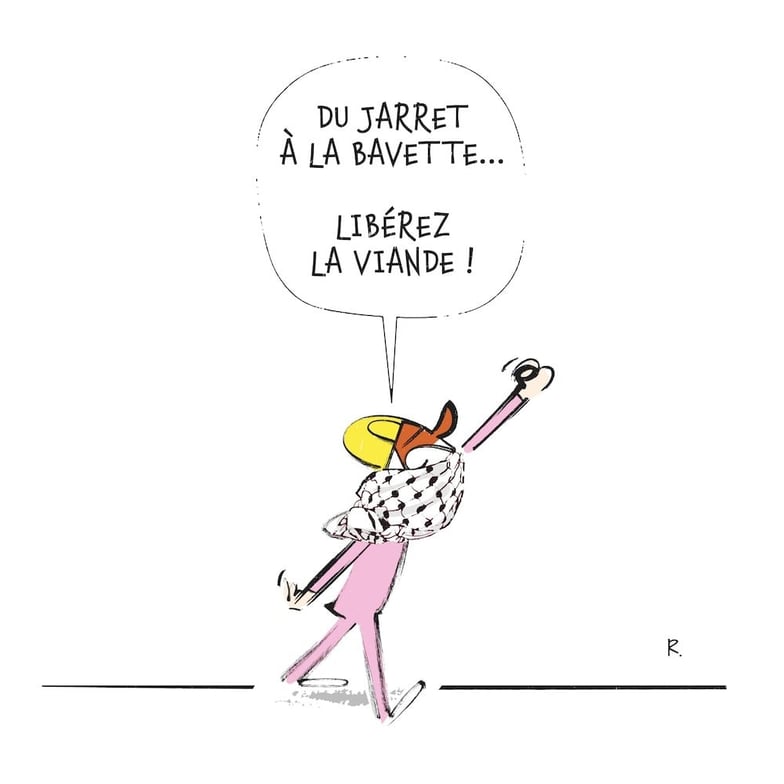 « La convergence des luttes, ou tout se veau » par Gilles Rapaport