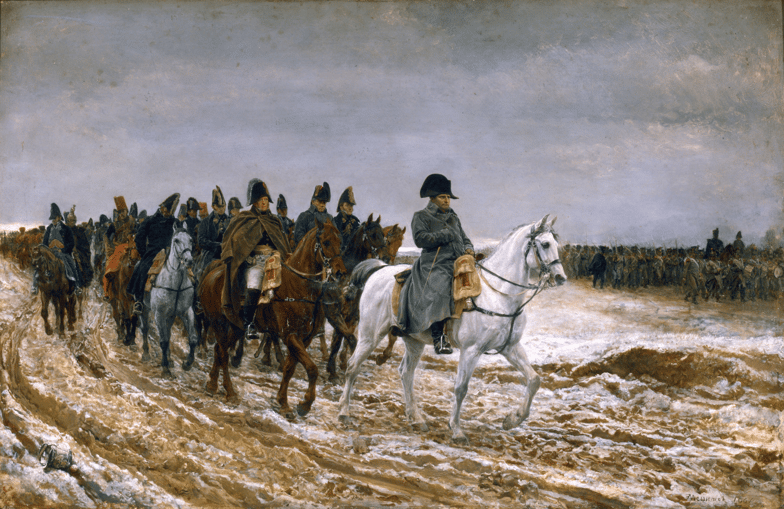 1814, la campagne de France, par Ernest Meissonnier. Crédits : RMN-Grand Palais / Tony Querrec