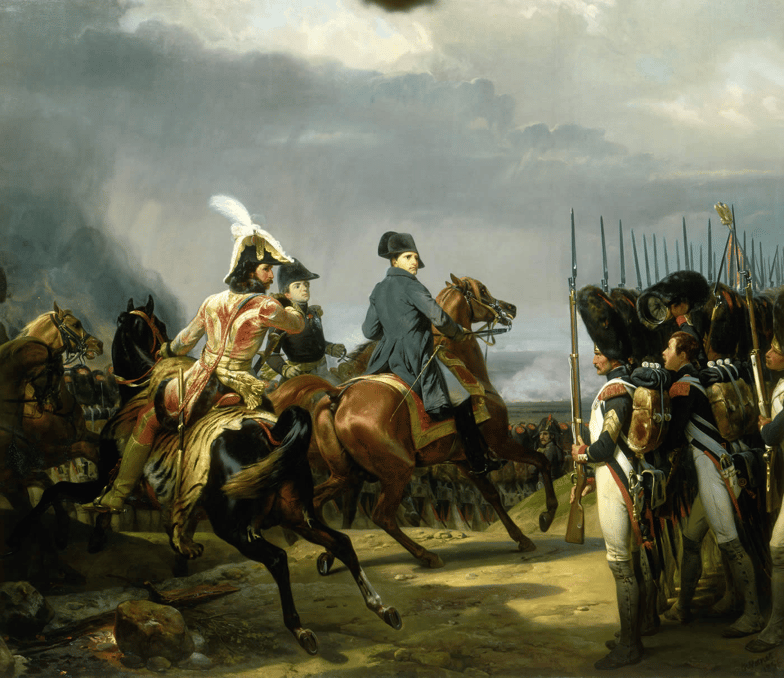 Bataille d'Iéna, 14 octobre 1806. Peint par Horace Vernet en 1836. Crédits : L’Histoire par l’image, Agence photographique de la Réunion des musées nationaux, Domaine public.