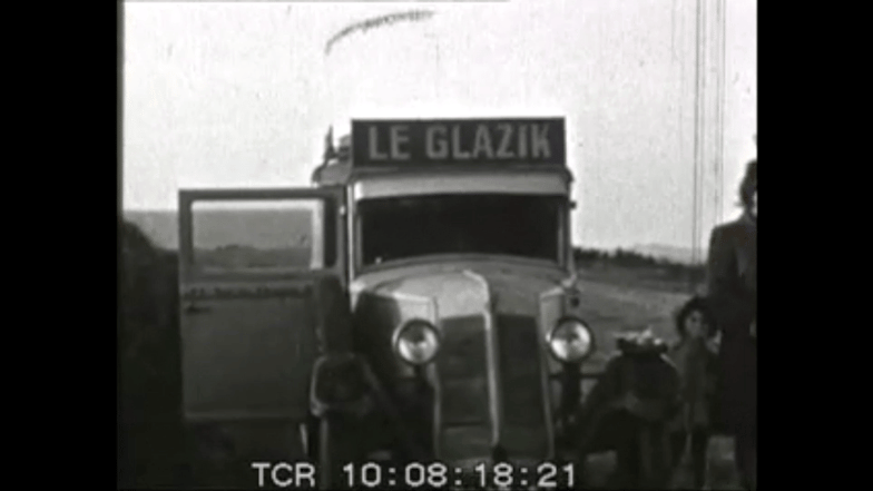 Capture d'écran tirée d'une vidéo d'archive. Crédits : Le Glazik.