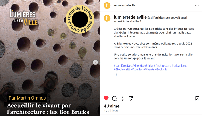 Post instagram du 14 juillet