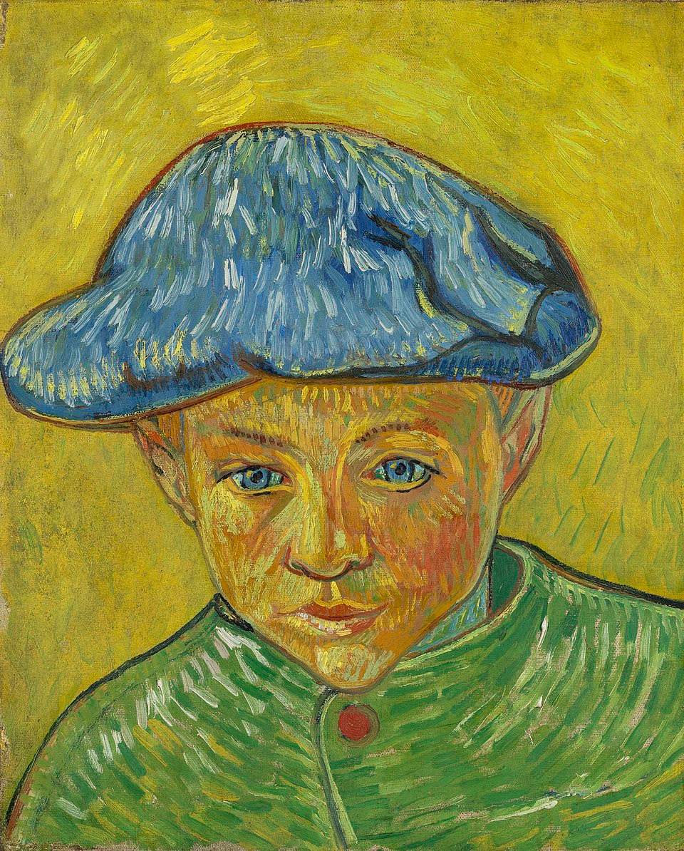 Portrait de Camille Roulin, Musée Van Gogh, Amsterdam