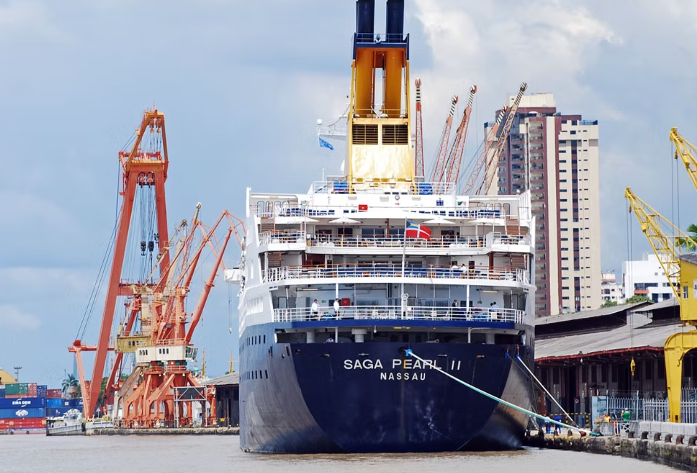 2 navires de croisières seront accostés à Belém pendant la COP, avec une capacité de plus de 4500 lits. (c) Gilmar Nazaré (image d'archive)  