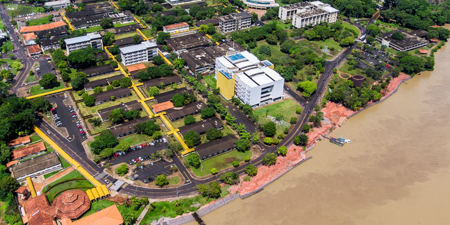 Le campus de l'Université fédérale du Para, un centre de recherche de pointe et l'une des plus grandes universités du Brésil (c) UFPA