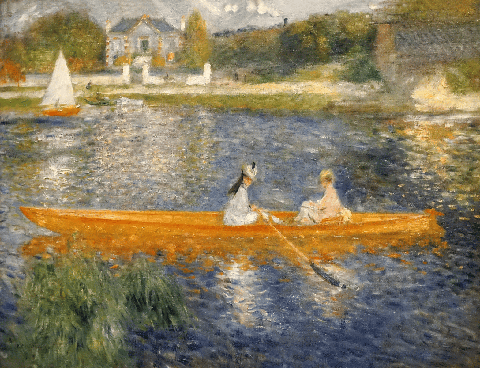 La Yole, oeuvre de Pierre-Auguste Renoir, 1875