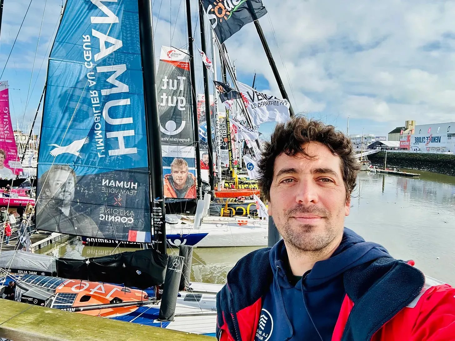 Sur les pontons du Vendée Globe 2024