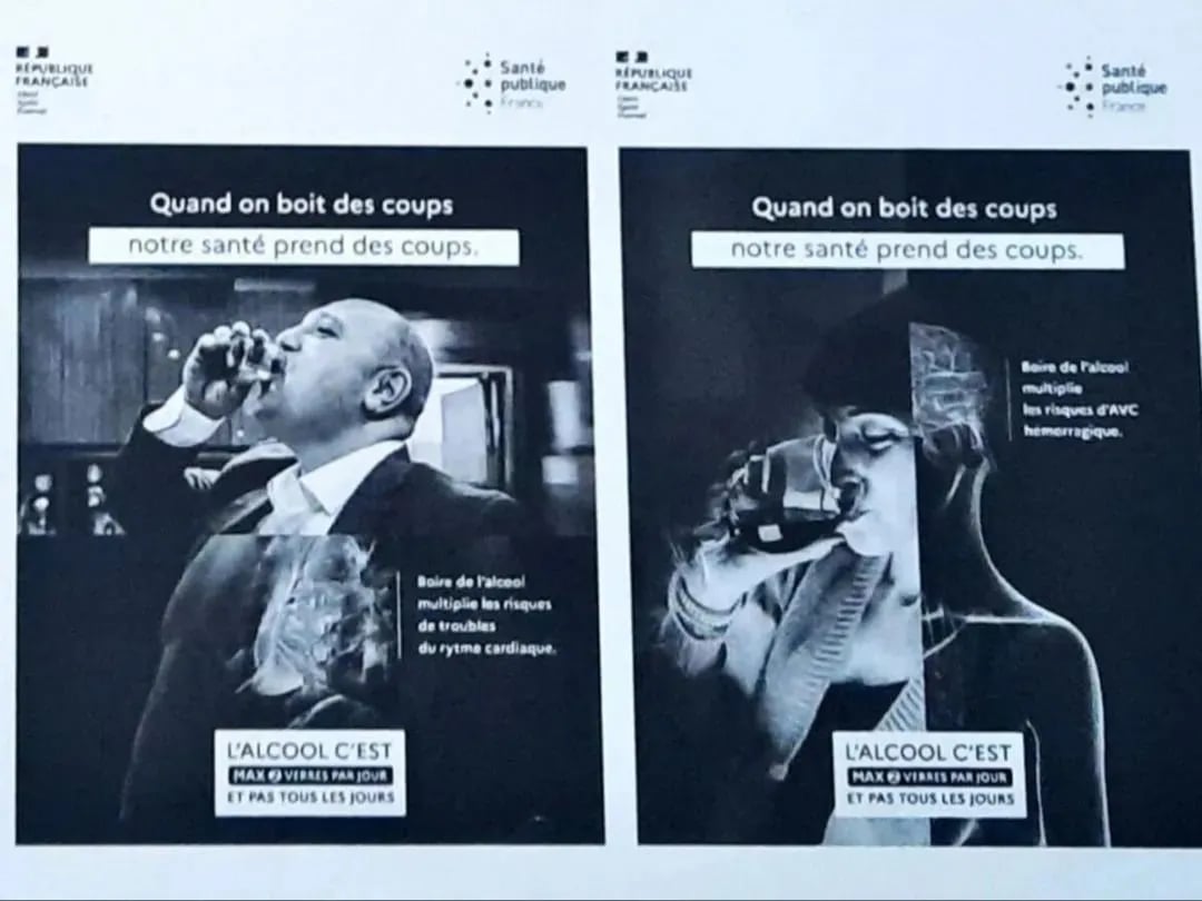 Les deux campagnes élaborées par Santé Publique France.