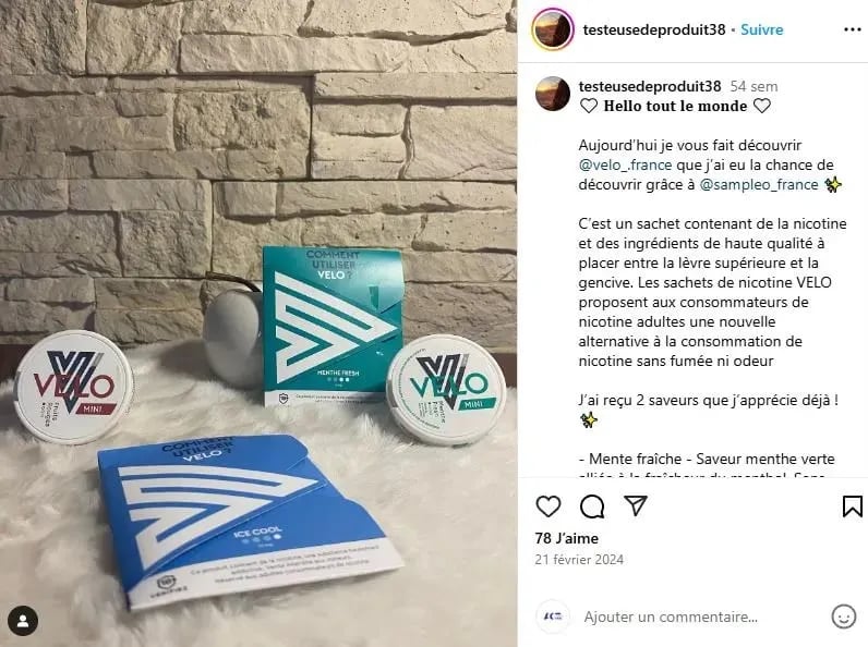 Campagnes pour la marque Velo