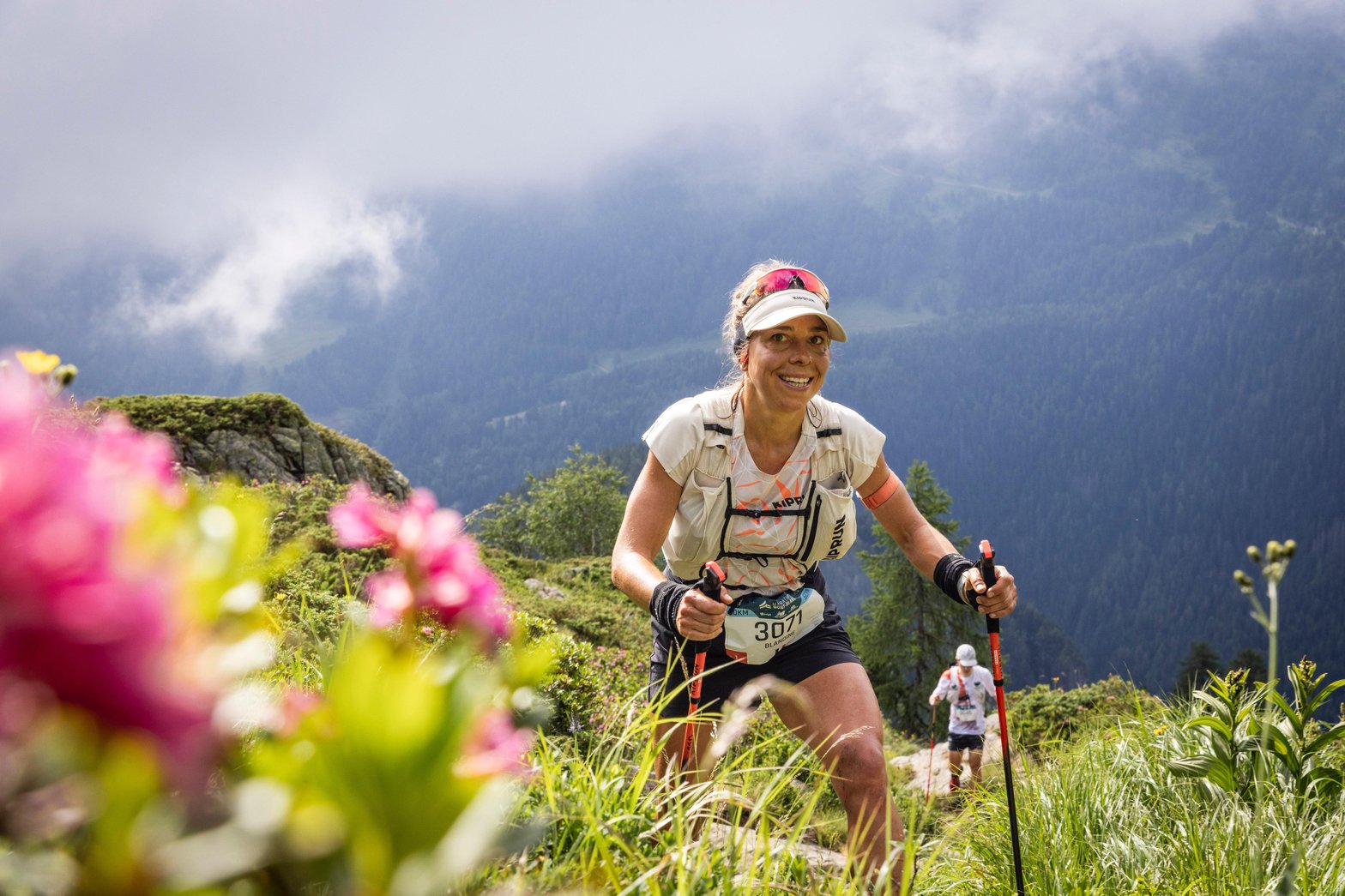 Blandine L'Hirondel (Kiprun), victorieuse du 90 km du Mont-Blanc © Florian Legrand