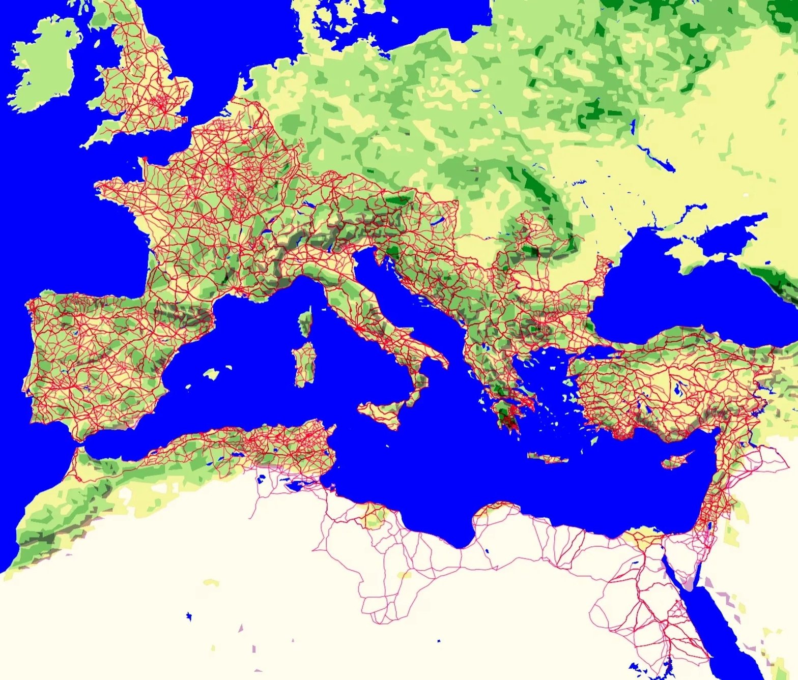 Le site Itiner-e cartographie 100 000 voies romaines, sur lequel on peut calculer ses itinéraires.