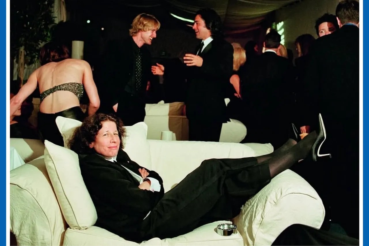 Fran Lebowitz pour Vanity Fair Magazine à la soirée des Oscars en 2001