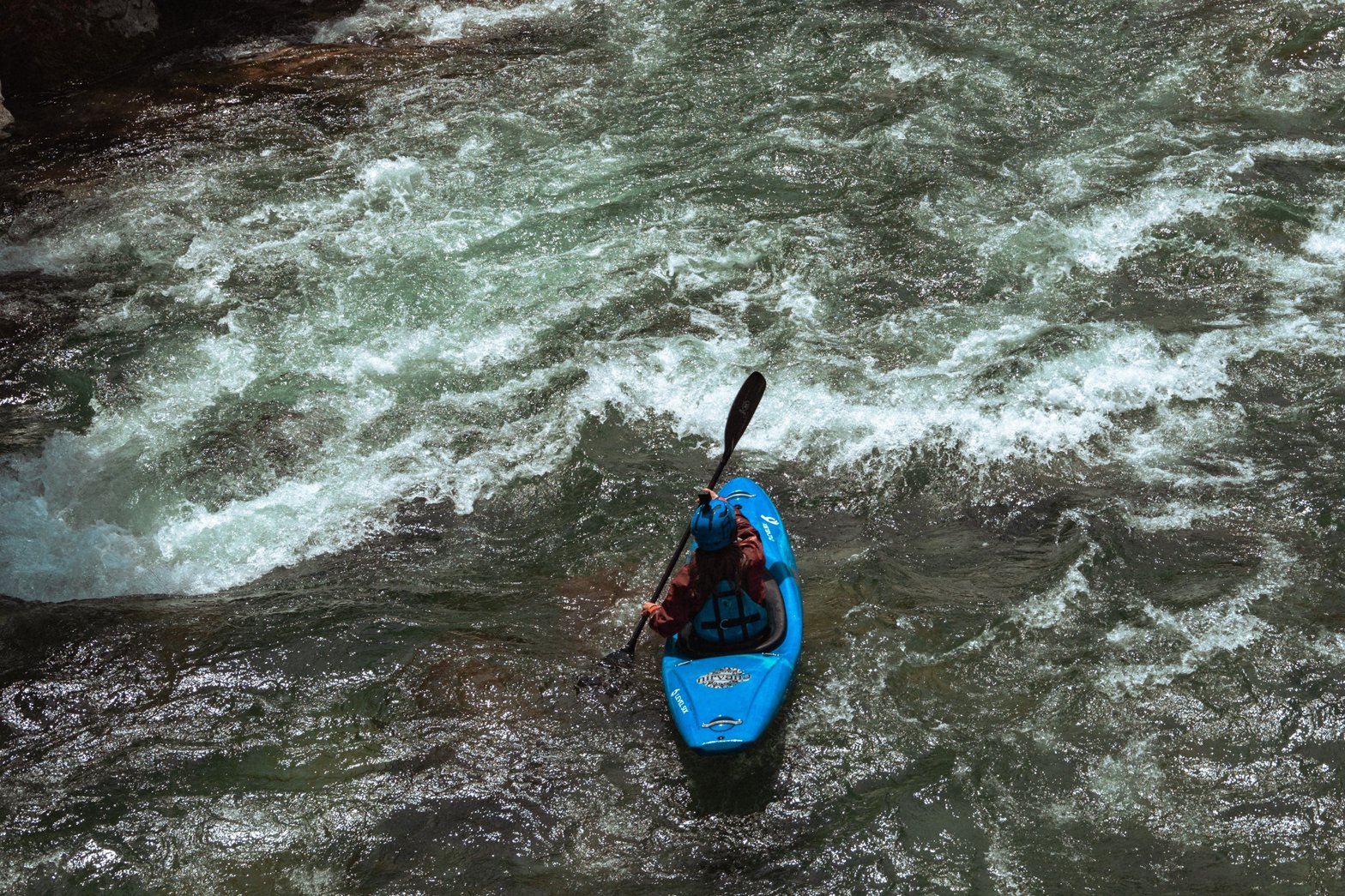 Marlène qui s'entraîne sur le Passirio quelques jours avant la compétition. 