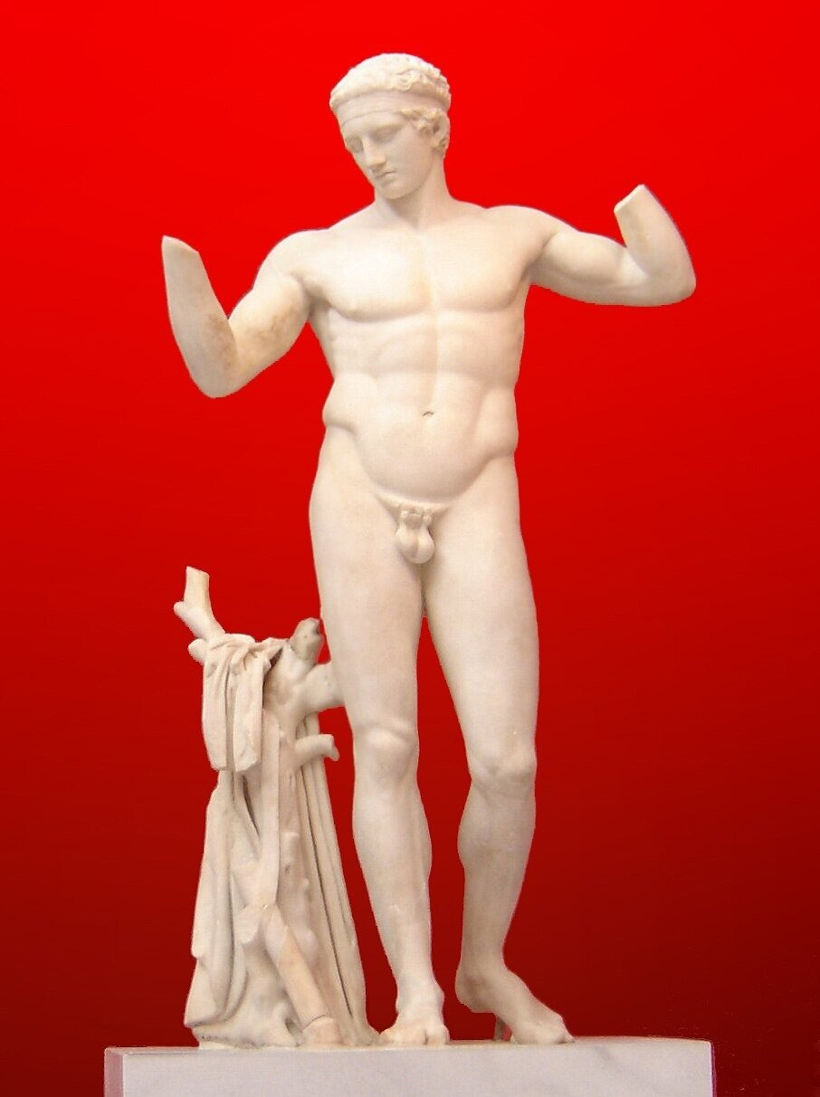 Le Diadumène, oeuvre du sculpteur grec Polyclète exposée au musée national archéologique d'Athènes / © Ricardo André Frantz (Wikimedia commons)