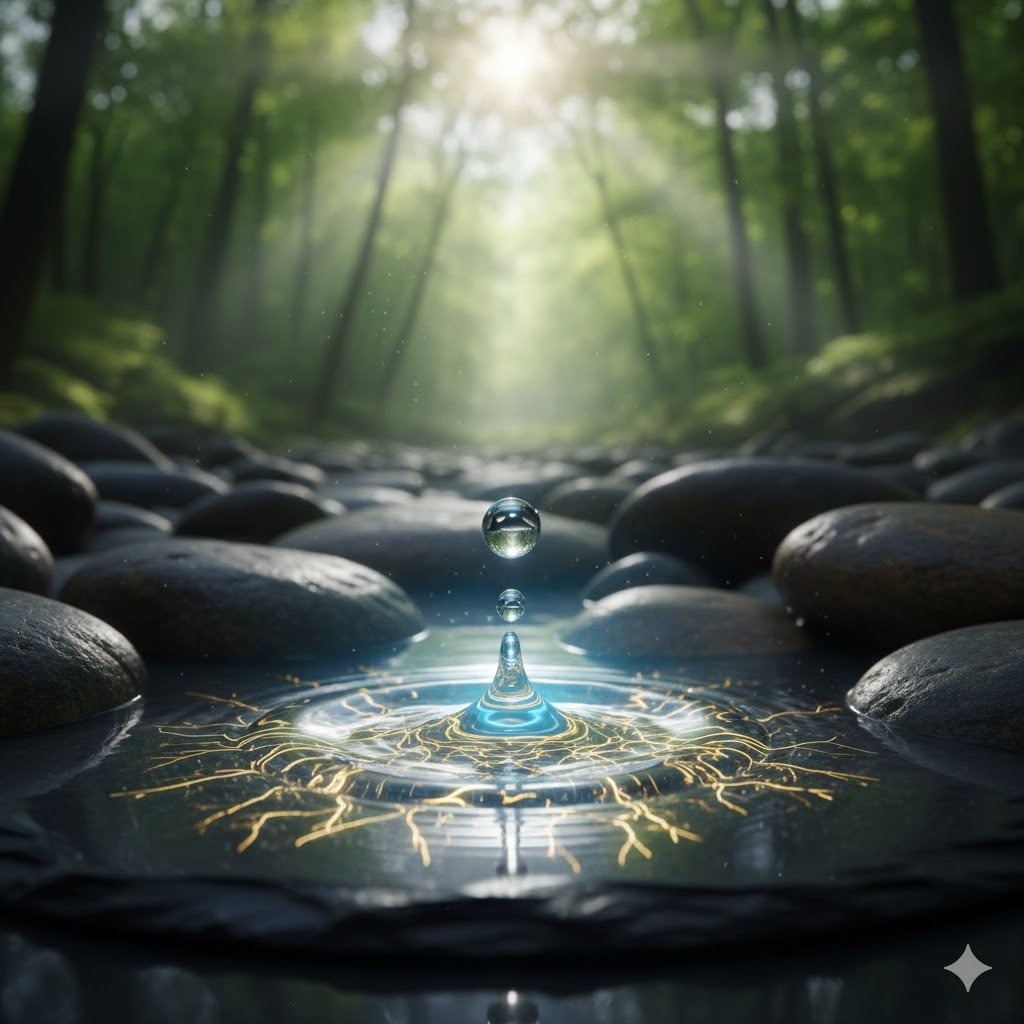 “La cohérence cardiaque et les choix de vie sont la première goutte d'eau qui purifie le système. Chaque action compte.”