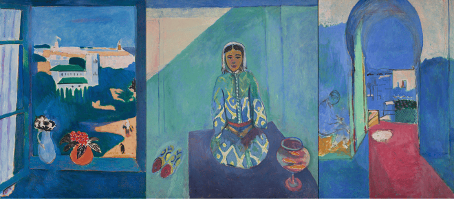 Henri Matisse, "Triptyque marocain", 1912-1913.