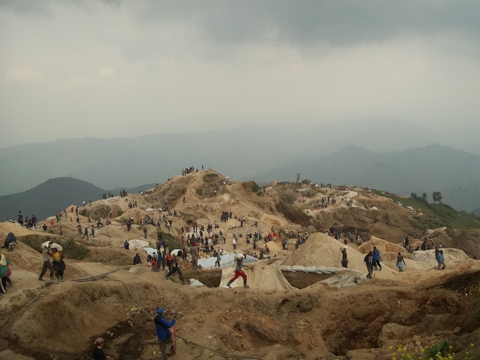 Un ancien superviseur de la mine a confié à la BBC que “le site n'était pas correctement entretenu, ce qui augmentait le risque d'accidents et entravait les efforts de sauvetage lorsqu'ils se produisaient”. © Global Witness