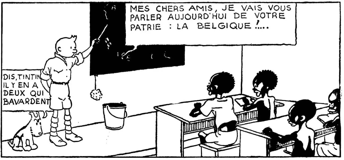 Tintin au Congo, 1930