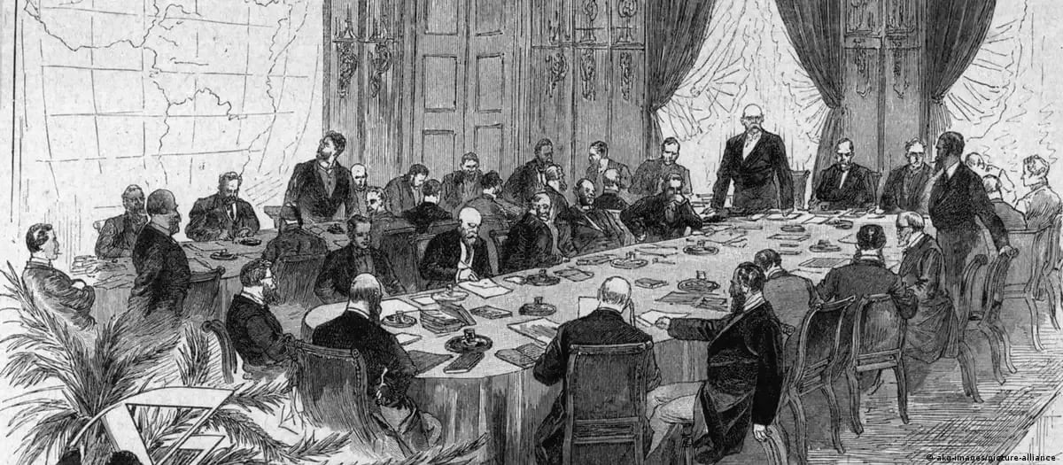 Une quinzaine de pays occidentaux se partagent l’Afrique. Aucun représentant africain n’a été invité.