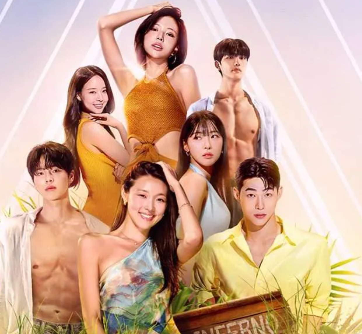 On part sur un visuel tout de même bien kitch @Netflix