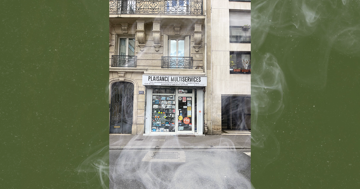 30 cts l'impression noir & blanc. DR