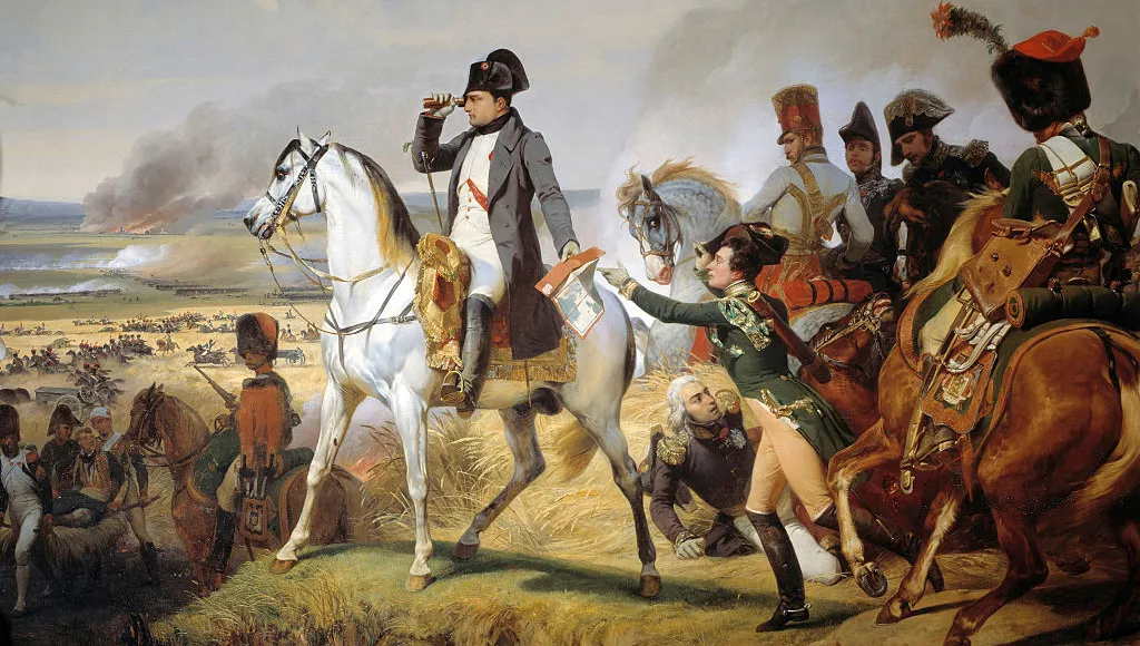 La bataille de Wagram, le 6 juillet 1809 par Horace Vernet. Crédits : Getty - Photo Josse/Leemage/Contributeur
