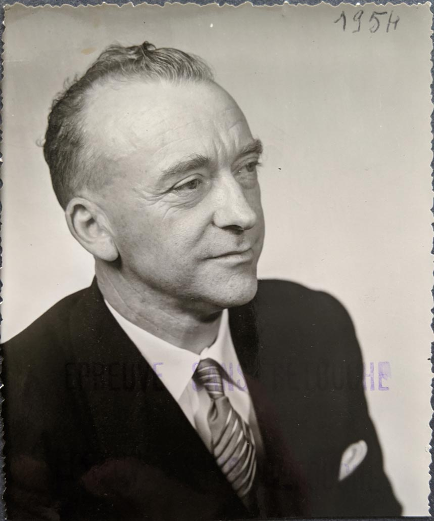 Pierre Guichard, Fondateur du Glazik, ici photographié en 1954. Crédits : Le Glazik.
