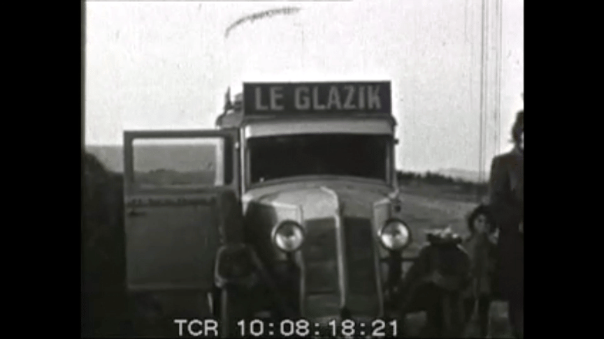 Capture d'écran tirée d'une vidéo d'archive. Crédits : Le Glazik.