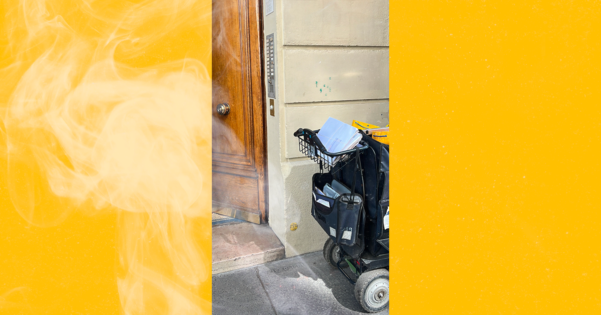 Le chariot aux trésors. DR