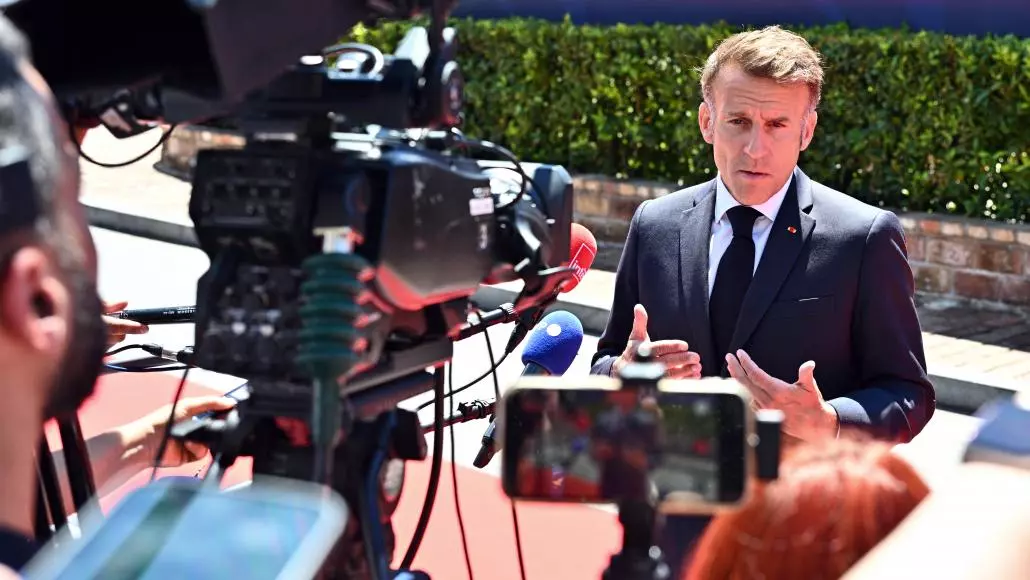 Emmanuel Macron commentant la découverte du corps de Lyhanna, au Monténégro, le 5 juin 2026