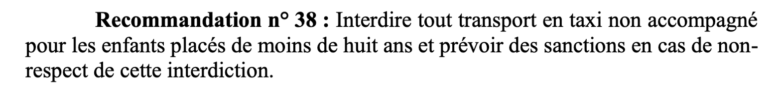 Des recommandations opérationnelles, et parfois basiques.