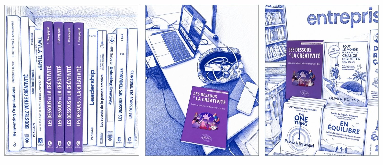Les dessous de la créativité - juin 2025 - éditions Ellipses