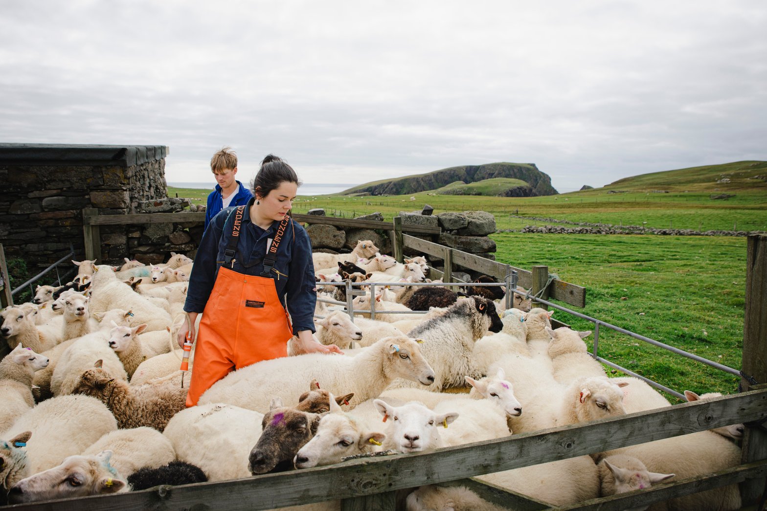 © Promote Shetland / Jonathan Butler / Fair Isle with Marie