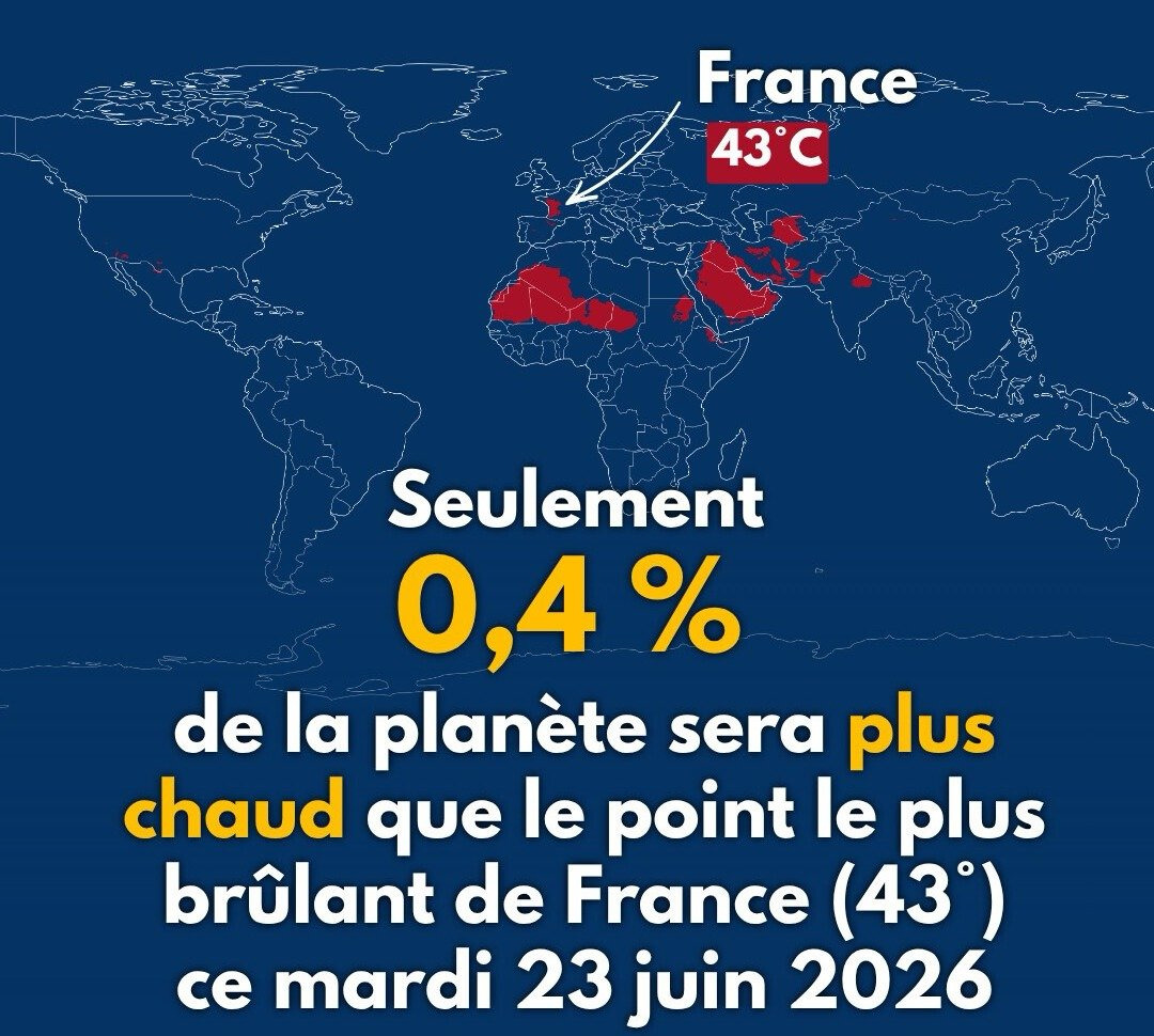 Résumé popularisé par La Chaîne Météo, dans le contexte de la vague de chaleur de juin 2026.