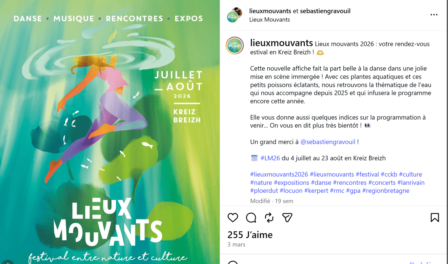 Post de mars 2026