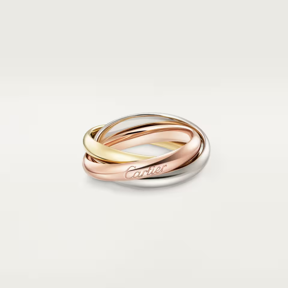 Bague 3 ors ou "Trinity". ©Cartier