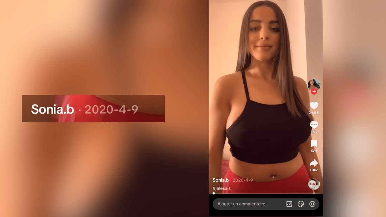 Capture d’écran TikTok / @sonia.bellina