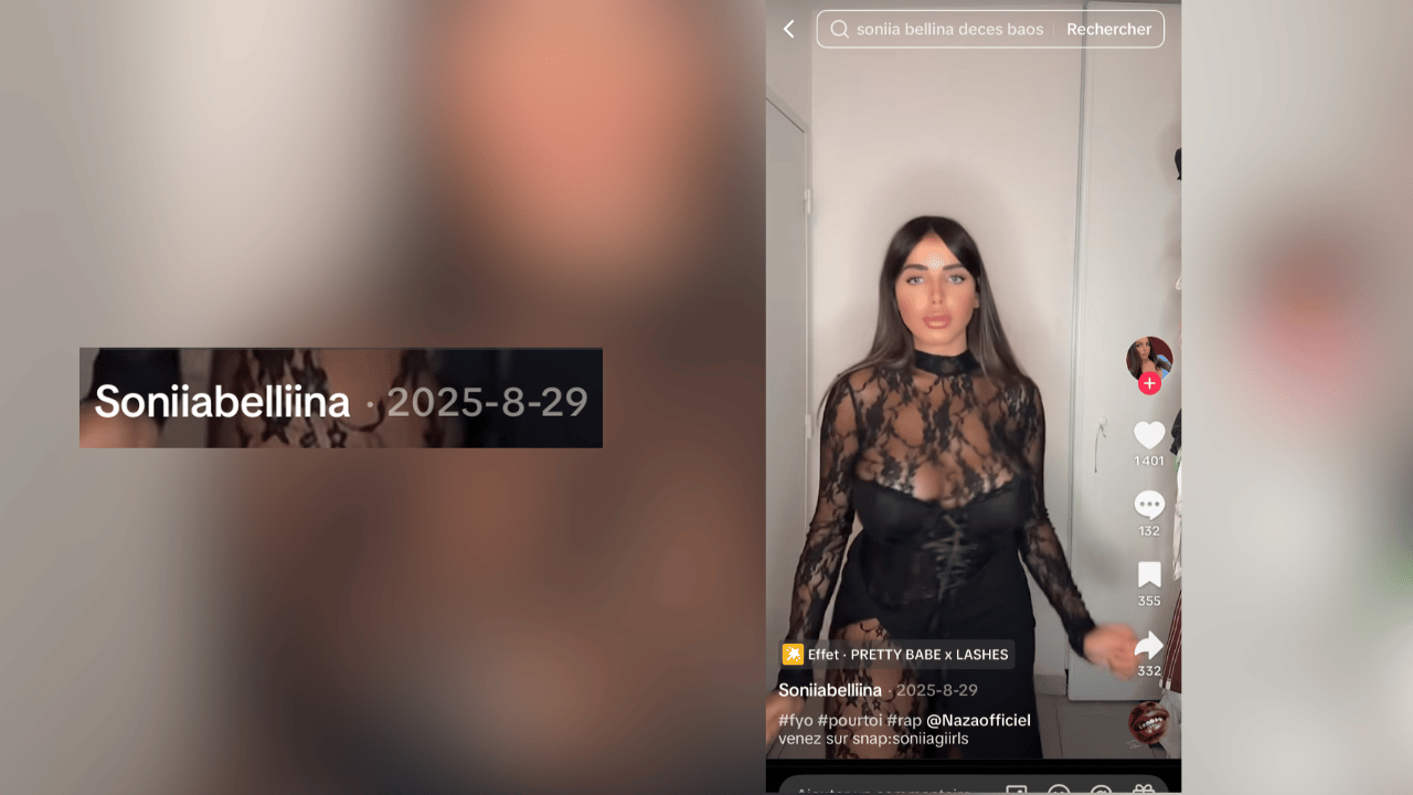 Capture d’écran TikTok / @sonia.bellina