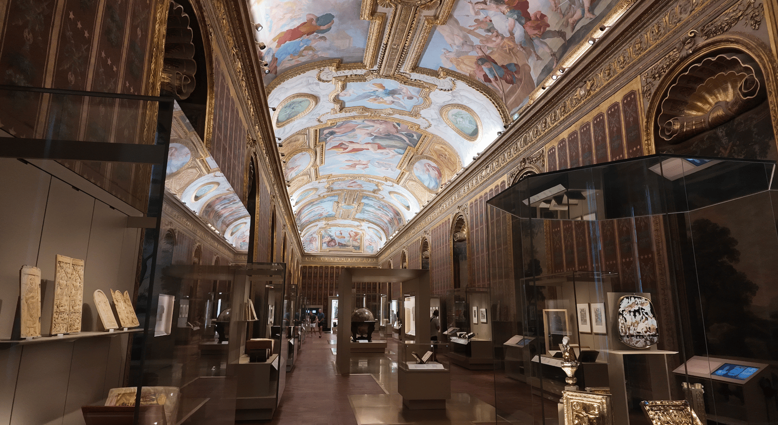 Galerie Mazarin du musée de la BnF - photo Histoire de rue