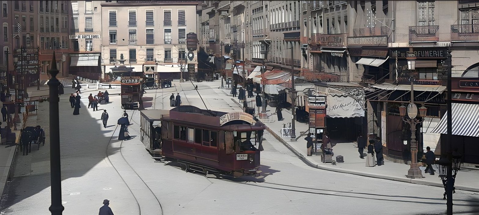 Place Grenette en 1908