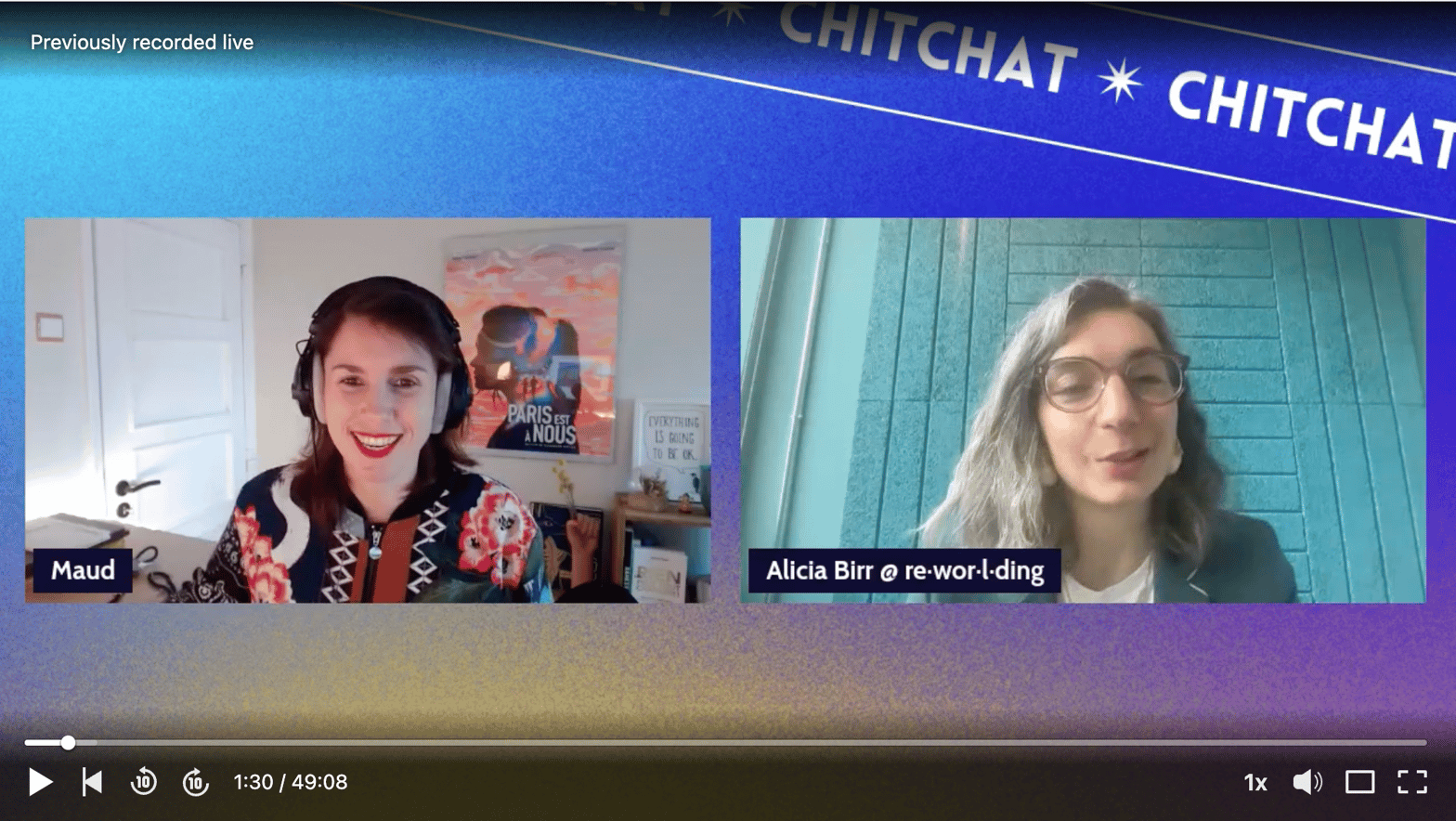 Le LinkedIn live est aussi toujours accessible. 